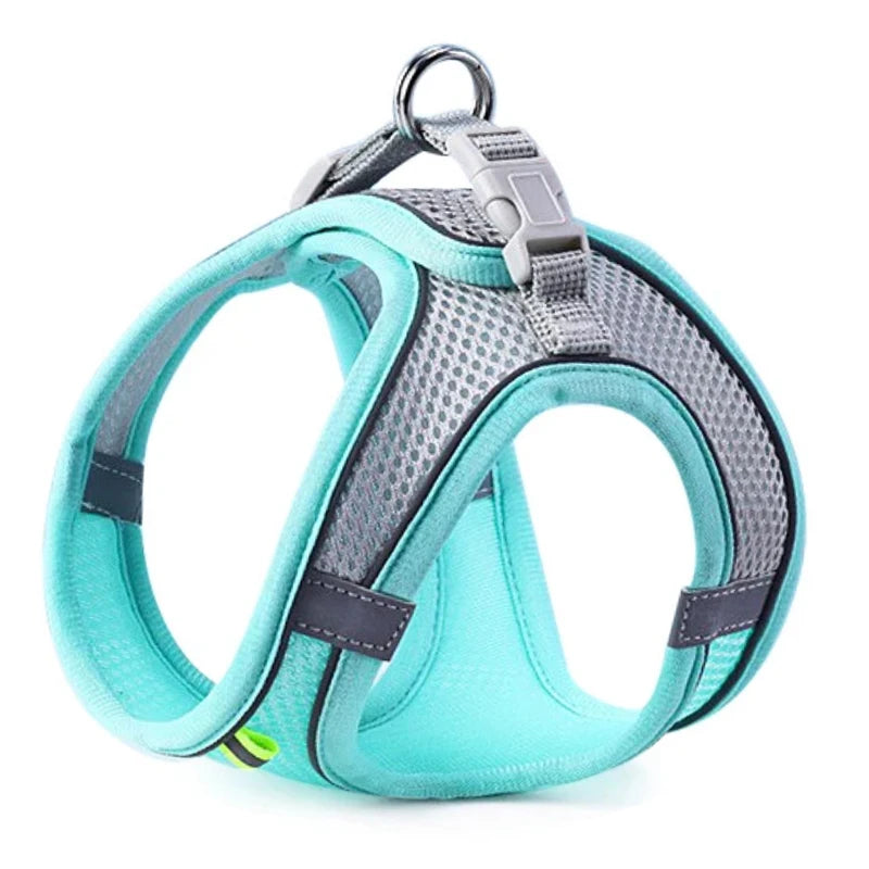 GlowPup Breathable Reflective Pet Harness – Comfy & Cool for Walks