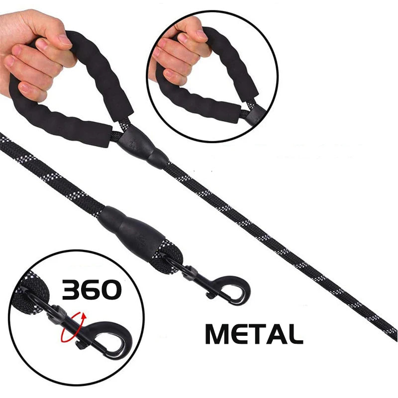 TrekTough Reinforced & Reflective Dog Leash
