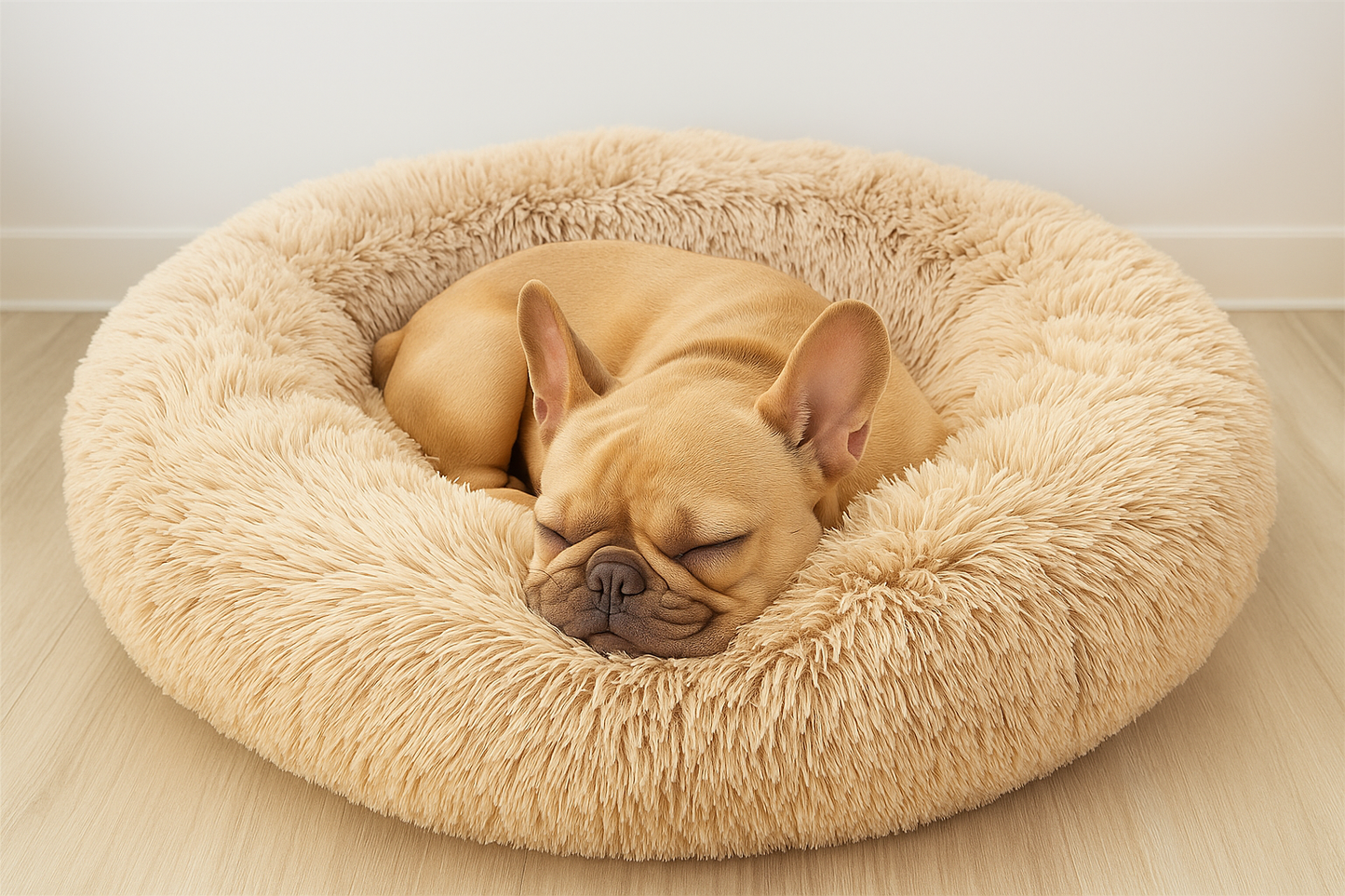 CozyCloud Plush Pet Bed