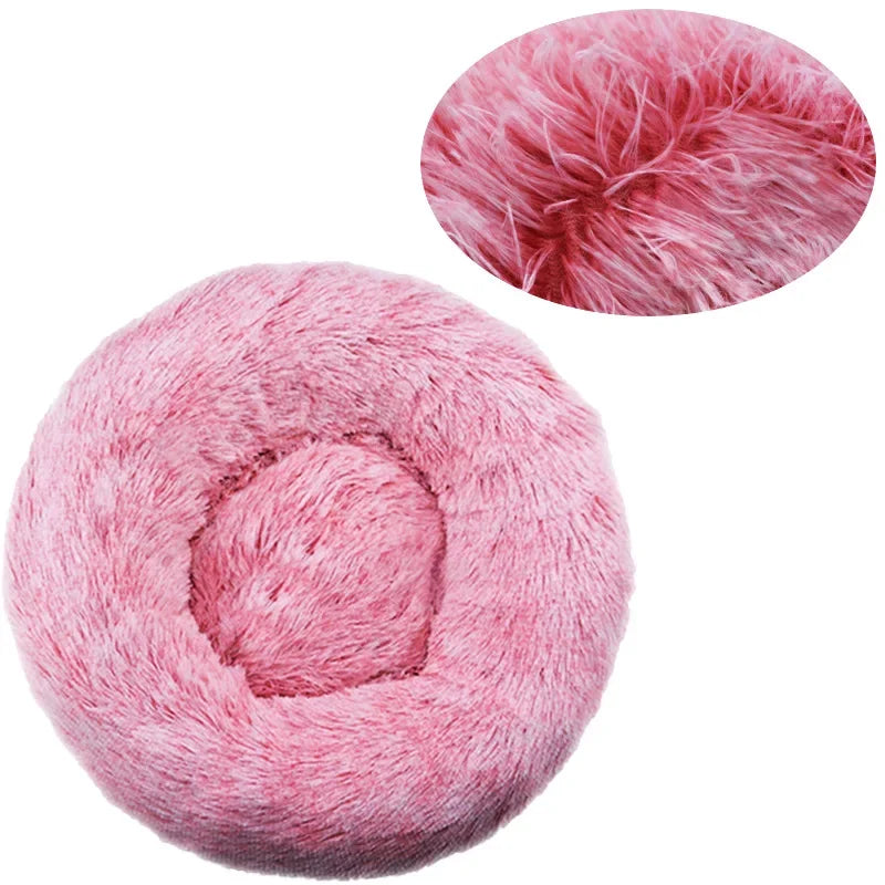 CozyCloud Plush Pet Bed