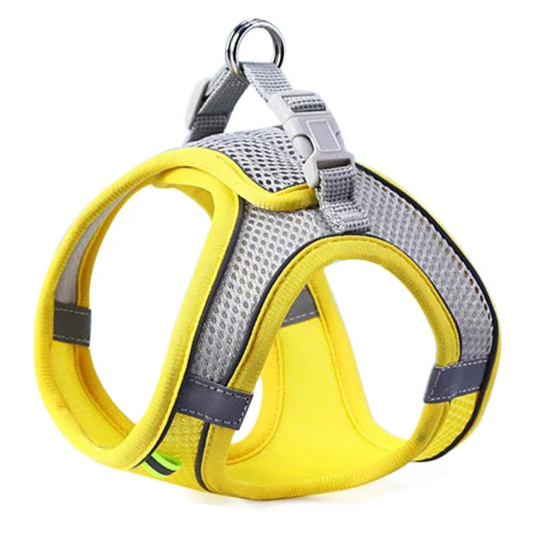GlowPup Breathable Reflective Pet Harness – Comfy & Cool for Walks