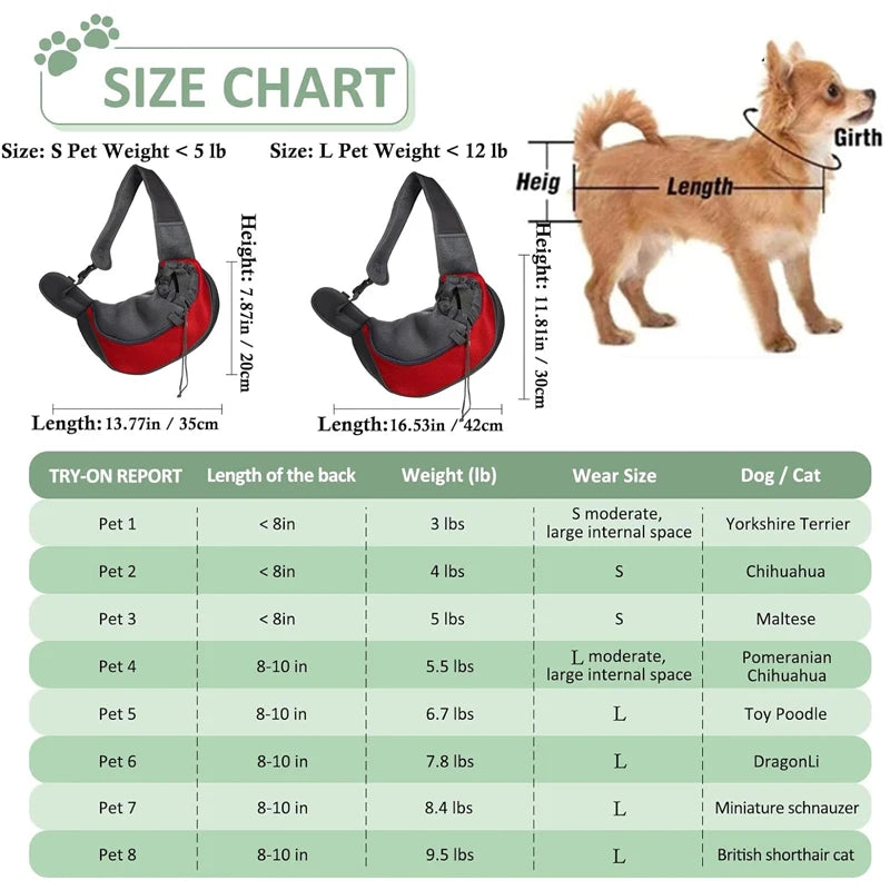 Breathable Pet Backpack Carrier